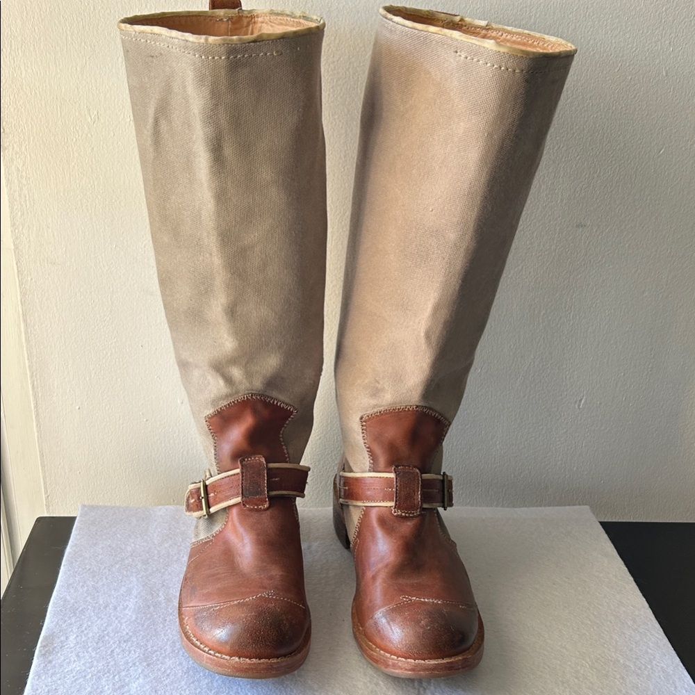 Timberland Boot Company Women’s Lucille leather and canvas Pullon Boots